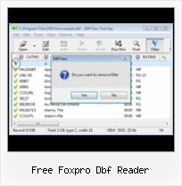 Copy Data From Xls To Dbf free foxpro dbf reader