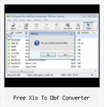 Dbf Viewer Und Editor free xls to dbf converter