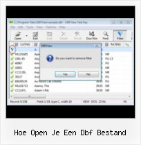 Foxpro Dbf File Viewer hoe open je een dbf bestand