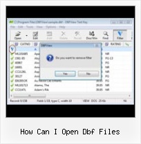 Dbf File Edito how can i open dbf files