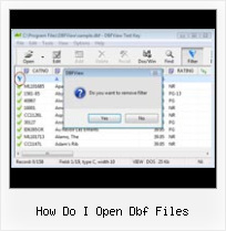 How To Read Dbf how do i open dbf files