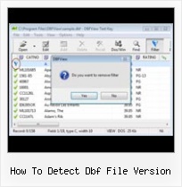 Dbf File In Excel 2007 how to detect dbf file version