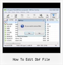 Batch File Command Line how to edit dbf file