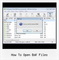 C Arcgis Dbf how to open bdf files