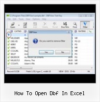 Edit Dbf Table how to open dbf in excel
