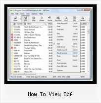 Foxpro Viewer how to view dbf