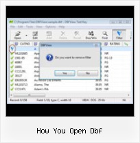 Excel 2007 Export To Dbf how you open dbf