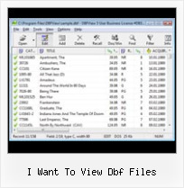 Csv в Dbf i want to view dbf files