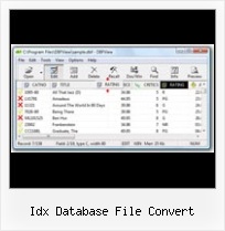 Dbf Editor Freeware idx database file convert