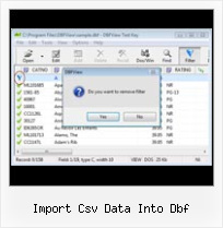 Converter For Dbf File To Excel import csv data into dbf