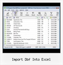 Excel 2007 Dbf Export Microsoft import dbf into excel