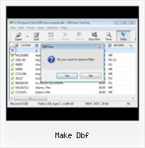 How To Open Dbf File Format make dbf