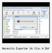 What Is Dbf File necesito exportar un xlsx a dbf