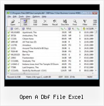 Csv Into Dbf Converter open a dbf file excel