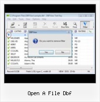 How Do I Open Dbf Files open a file dbf
