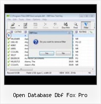 формат Dbf open database dbf fox pro