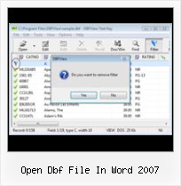 Modify Dbf In Excel Issues open dbf file in word 2007
