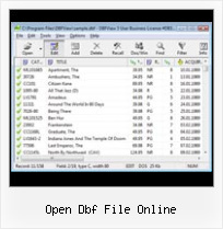 Dbf Edit Import From Excel open dbf file online