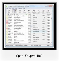 Como Salvar Xls Em Dbf open fowpro dbf