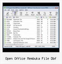 Dbf File Windows open office membuka file dbf