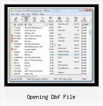 Convertir Dbf A Xls opening dbf file