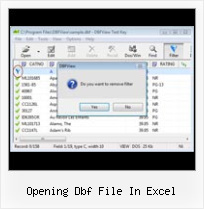 Import Dbf Do Excel opening dbf file in excel