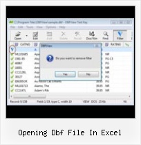 Access Foxpro Dbf Files opening dbf file in excel