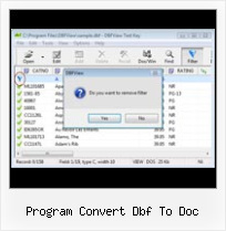 Import In Excel Dbf program convert dbf to doc