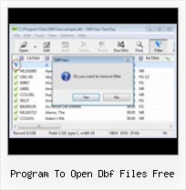 Dbf File View program to open dbf files free