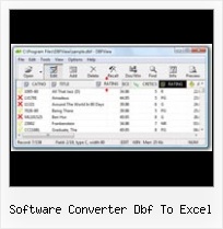 Convertor Dbf To Xlsx software converter dbf to excel