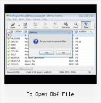 How To View A Dbf File to open dbf file