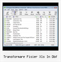 Xl To Dbf transformare fisier xls in dbf