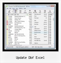 Conver Xls To Dbf File update dbf excel