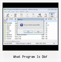 Foxpro Database Viewer what program is dbf