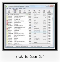 Dbf Command what to open dbf