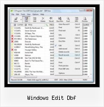 View Fox Pro Dbf Files windows edit dbf