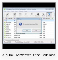 Dbf To Xlsx xls dbf converter free download