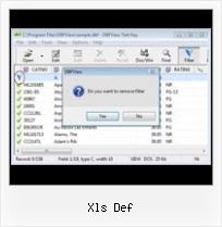 Software Dbf xls def