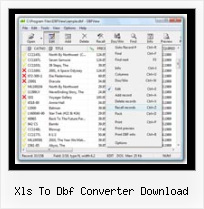 Convertir Dbf Xls xls to dbf converter download