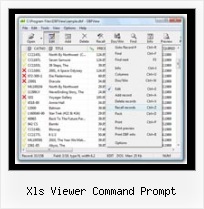 Importar Dbf Excel xls viewer command prompt