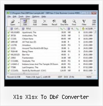 Importare File Dbf In Excel xls xlsx to dbf converter